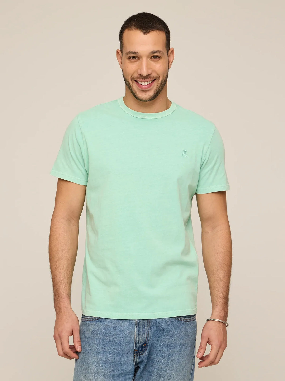 The 24/7, 365 (Essential Non Pocket T-Shirt) - Seafoam Glass