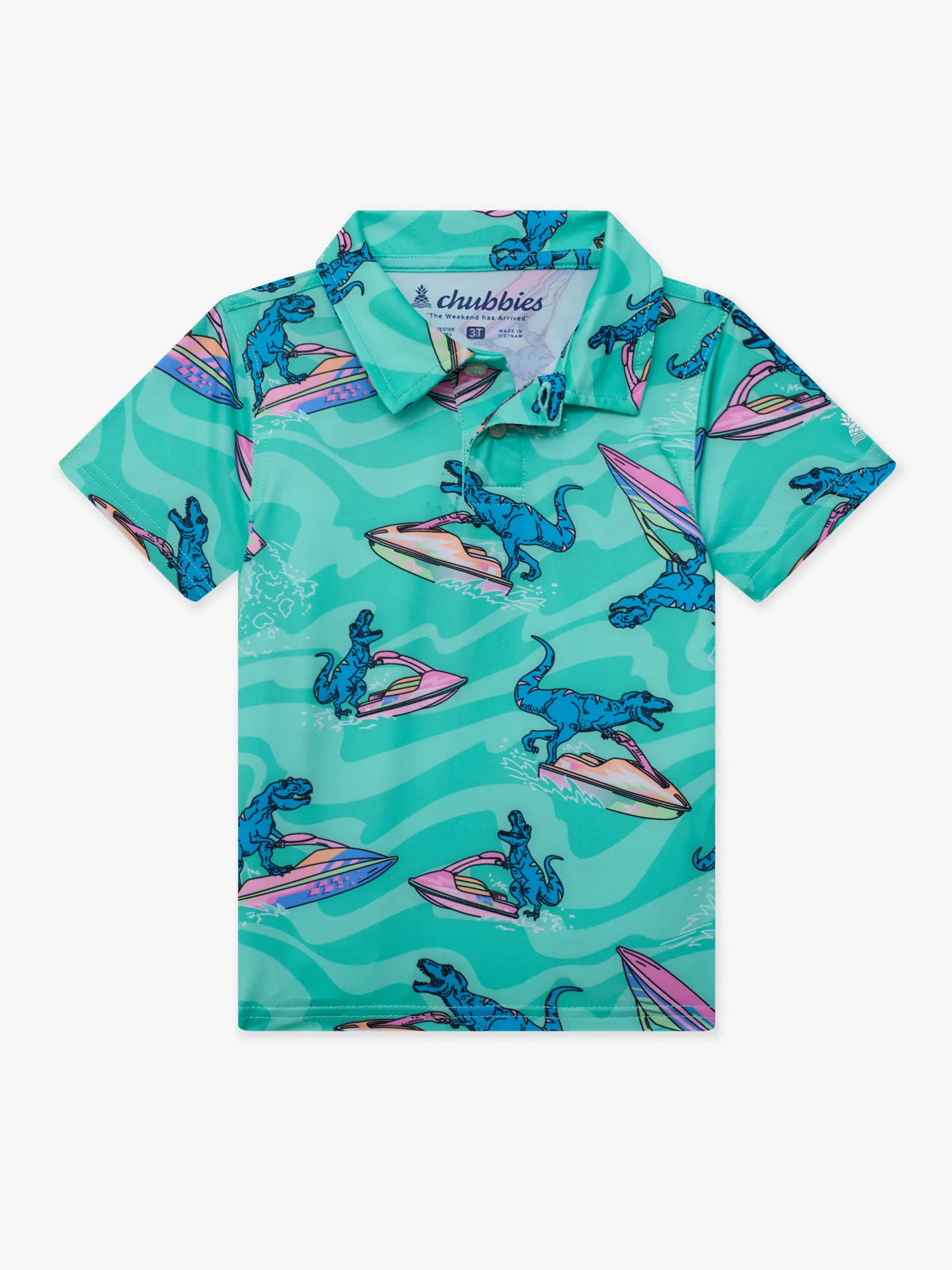 The Lil Fossil Fuel (Toddler Performance Polo)