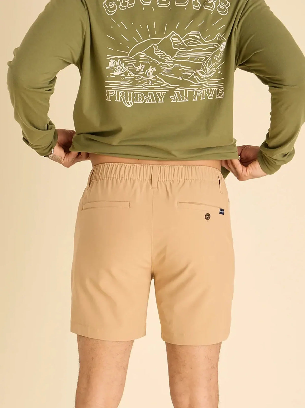 The All About Almonds 6" (Everywear Performance Short)