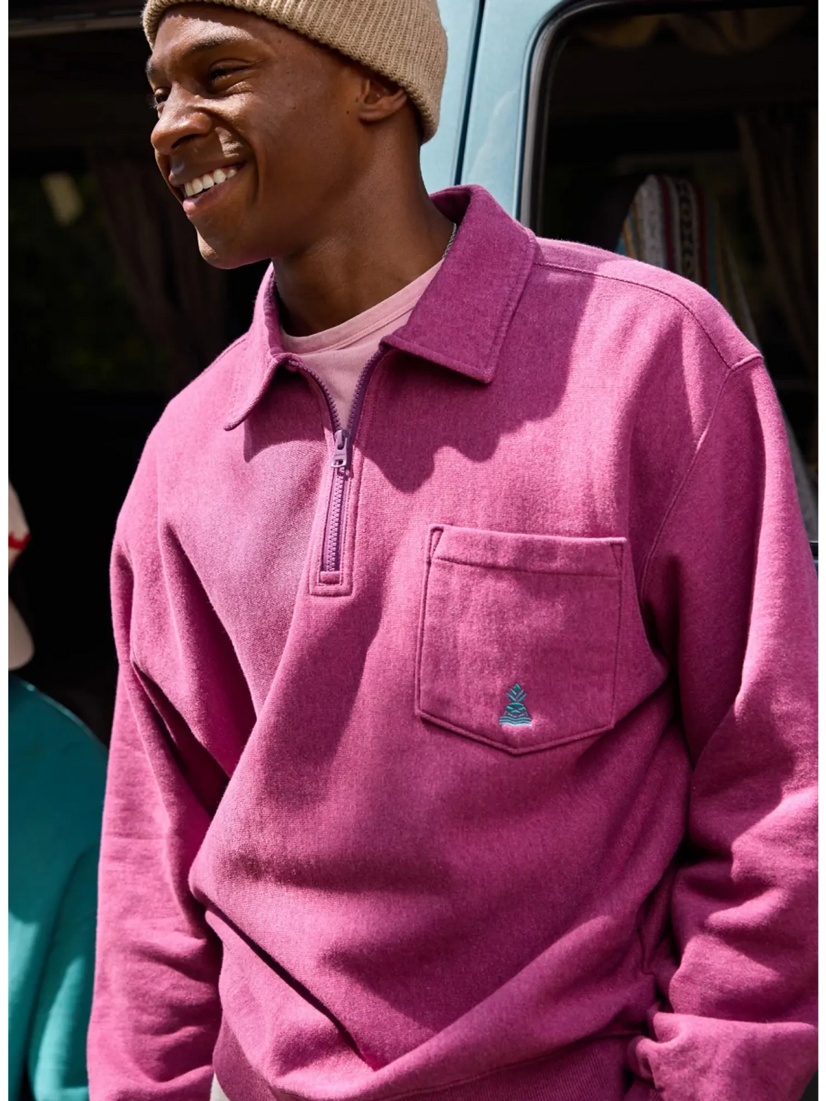 The Burgundy (Comfort Quarter Zip)