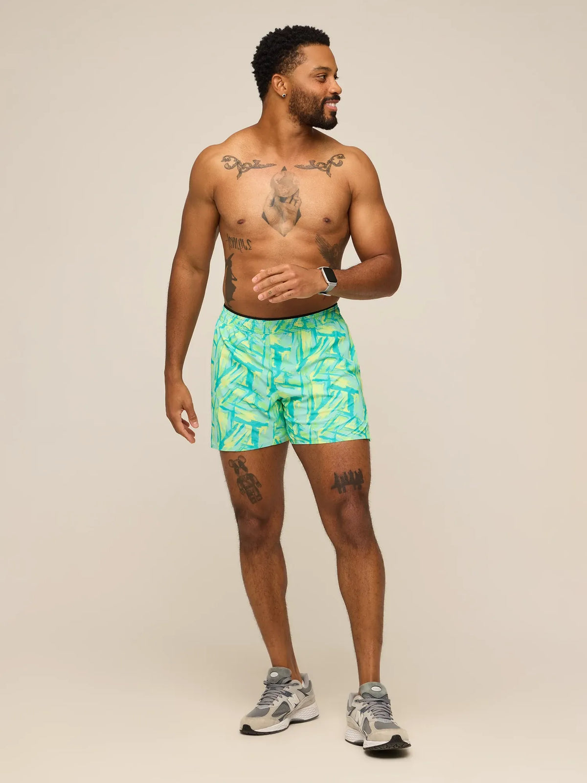 The 90s Wallpaper 5.5" (Ultimate Training Short with Hidden Liner)