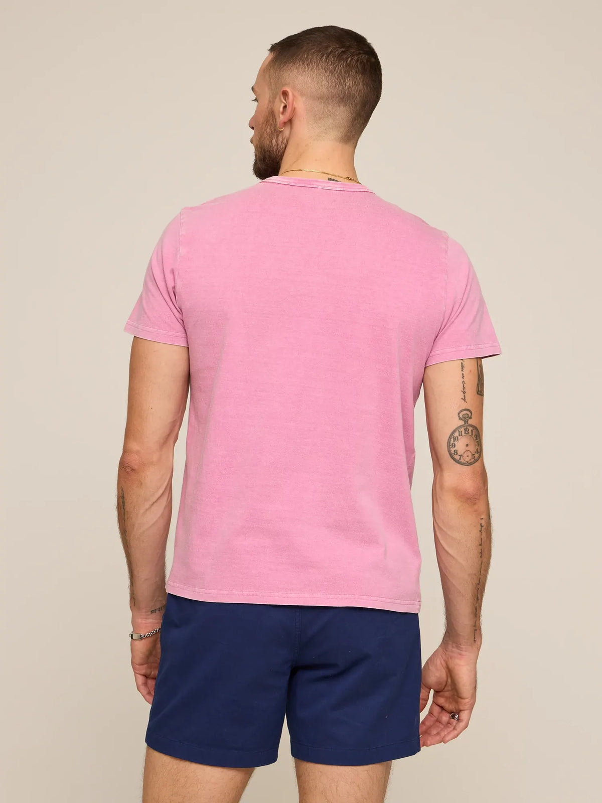 The 24/7, 365 (Essential Non Pocket T-Shirt) - Rustic Blush