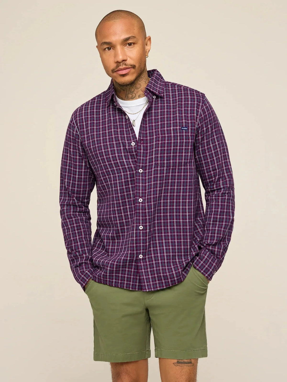 The Maplewood Plaid (LS Resort Weave Friday Shirt)