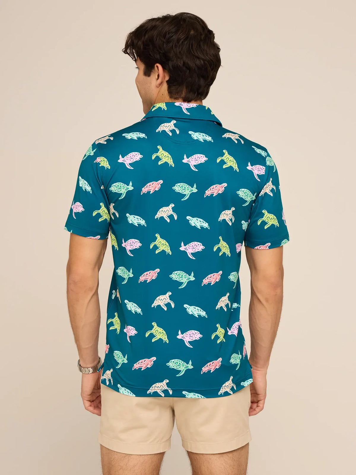 The Turtally Awesome (Performance Polo)- Green